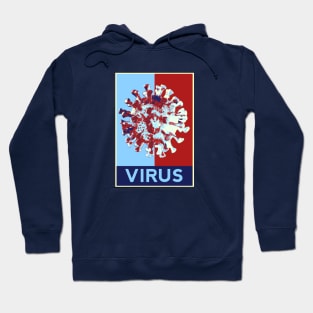 Virus Pop Art Design Hoodie